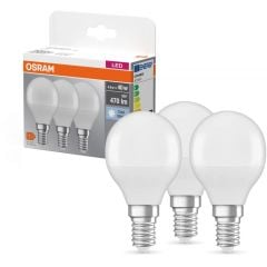 Osram LED Lamps 4058075429727 żarówki led multipack 3x4.9 W 4000 K e14