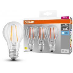 Osram LED Lamps 4058075592377 żarówki led multipack 3x7.5 W 4000 K e27