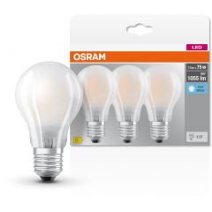 Osram LED Lamps 4058075592476 żarówki led multipack 3x7.5 W 4000 K e27