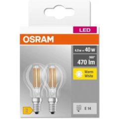 Osram LED Lamps 4058075803954 żarówki led multipack 2x4 W 2700 K e14