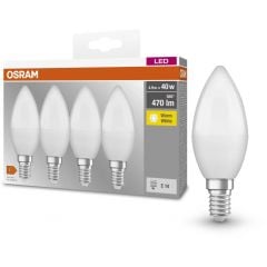 Osram 4058075819474 żarówki led multipack 4x4.9 W 2700 K e14