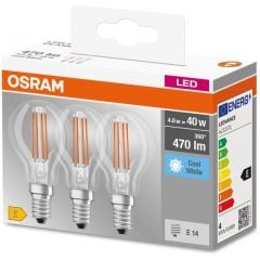 Osram LED Lamps 4058075819733 żarówki led multipack 3x4 W 4000 K e14