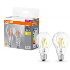 Osram LED Lamps 4099854090202 żarówki led multipack 2x4 W 2700 K e27