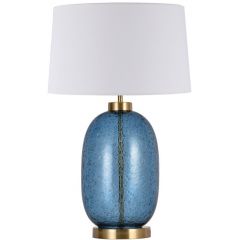 Light Prestige Amur LP9191TBLUE lampa stołowa 1x60 W niebieski