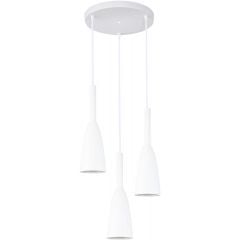 Light Prestige Solin LP1813PWH lampa wisząca 3x60 W biała