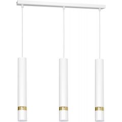 Luminex Reno 1547 lampa wisząca 3x8 W biała