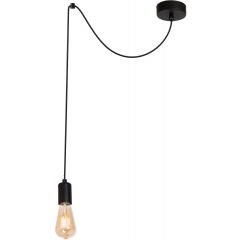 Luminex Spindel 3952 lampa wisząca 1x60 W czarna