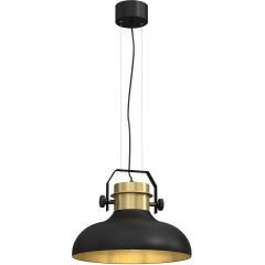 Luminex Helsing 4133 lampa wisząca 1x60 W czarna