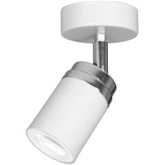 Luminex Reno 5136 lampa podsufitowa 1x8 W biała