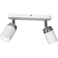 Luminex Reno 5137 lampa podsufitowa 2x8 W biała