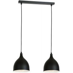 Luminex Noak 6222 lampa wisząca 2x60 W biała