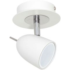 Luminex Olivia 6491 lampa podsufitowa 1x8 W biała