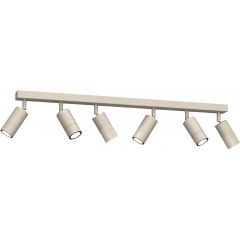 Luminex Link 9530 lampa podsufitowa 6x8 W beżowa