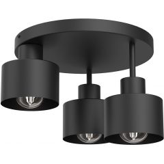 Luminex Parkla 9854 lampa podsufitowa 1x15 W czarna