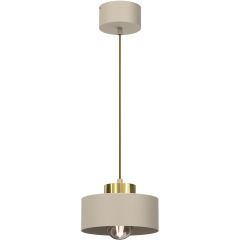 Luminex Marti 9930 lampa wisząca 1x15 W beżowa
