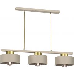 Luminex Marti 9931 lampa wisząca 3x15 W beżowa