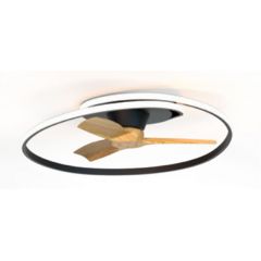 Mantra Ocean 8236 lampa podsufitowa 1x60 W czarna-drewno