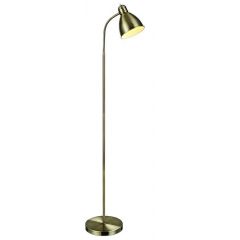 Markslöjd Nitta 105128 lampa stojąca 1x60 W mosiądz