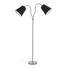 Markslöjd Modena 105248 lampa stojąca 2x60 W czarna