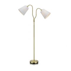 Markslöjd Modena 105274 lampa stojąca 2x60 W biała