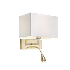 Markslöjd Savoy 106308 kinkiet 2x60 W biały