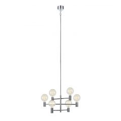 Markslöjd Capital 106419 lampa wisząca 6x60 W chrom