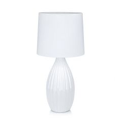 Markslöjd Stephanie 106887 lampa stołowa 1x60 W biała