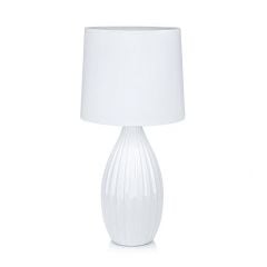 Markslöjd Stephanie 106887 lampa stołowa 1x60 W biała