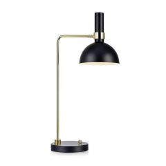 Markslöjd Larry 106973 lampa biurkowa 1x60 W czarna