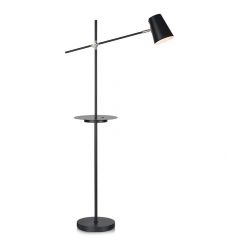 Markslöjd Linear 107307 lampa stojąca 1x40 W czarna