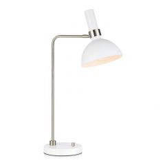 Markslöjd Larry 107502 lampa biurkowa 1x60 W biała