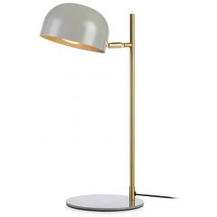 Markslöjd Pose 107936 lampa biurkowa 1x25 W mosiądz