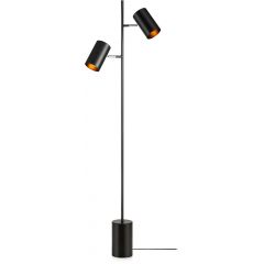 Markslöjd Twin 107949 lampa stojąca 2x40 W czarna