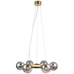 Markslöjd Circle 108050 lampa wisząca 6x20 W przydymiona