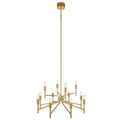 Markslöjd Regent 108106 lampa wisząca powyżej 6x40 W złota