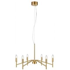 Markslöjd Monarch 108210 lampa wisząca 6x18 W złota