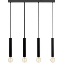 Markslöjd Sencillo 108264 lampa wisząca 4x40 W czarna