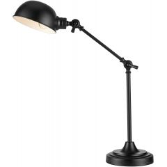 Markslöjd Portland 108584 lampa biurkowa 1x40 W czarna