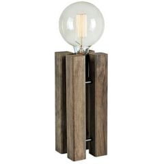 Markslöjd Lodge 108757 lampa stołowa 1x40 W drewno