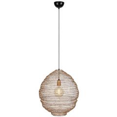 Markslöjd 108773 lampa wisząca 1x40 W złota