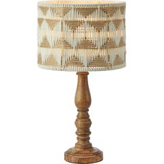 Markslöjd Ano 108826 lampa stołowa 1x40 W brązowa-beżowa