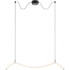 Markslöjd Melt 108873 lampa wisząca 1x13 W czarna