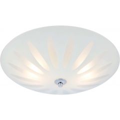 Markslöjd Petal 108899 plafon 1x40 W biały-chrom