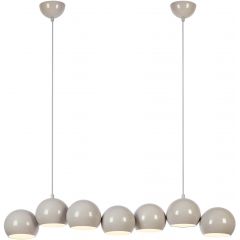 Markslöjd Cupolo 108914 lampa wisząca x40 W szary/popielaty