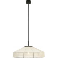 Markslöjd Alia 108955 lampa wisząca 1x60 W czarna-beżowa