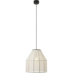 Markslöjd Aiko 108956 lampa wisząca 1x60 W czarna-beżowa