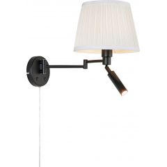 Markslöjd Pivot 109016 kinkiet 1x60 W czarny