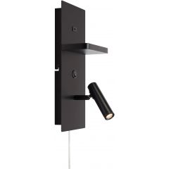 Markslöjd Carica 109018 kinkiet 1x4 W czarny