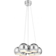 Markslöjd Cupolo 109167 lampa wisząca x40 W chrom