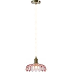 Markslöjd Kurage 109178 lampa wisząca 1x40 W mosiądz-różowa